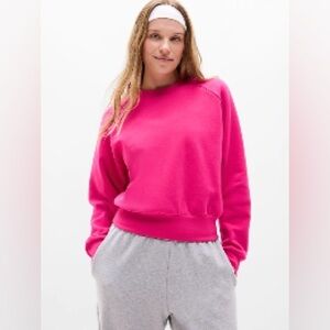 NWT-ATHLETA EASY FLEECE-DAHLIA